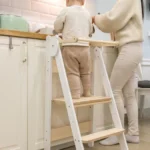 Zložljiv opazovalni stol iz lesa FSC, 2 višini • dane