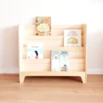 Montessori knjižnica iz lesa FSC • oaza