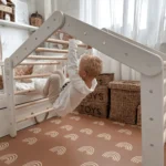 Razvijajoči trikotnik Pikler 2 v 1, možnost hišice • elin
